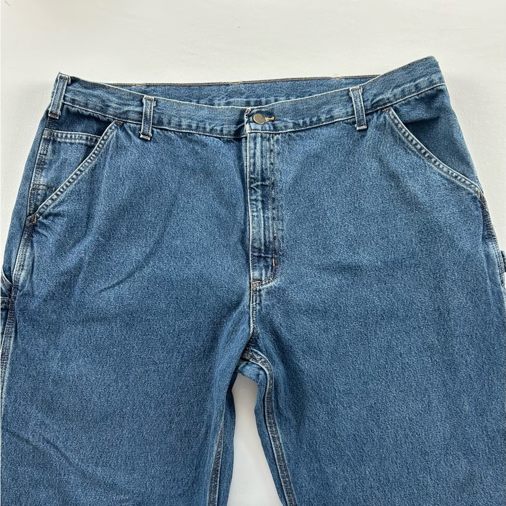 Carhartt Men's Relaxed Fit Blue Jeans